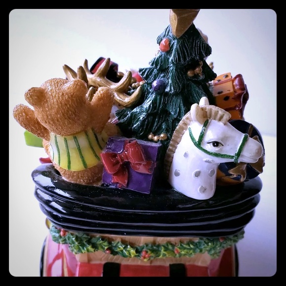 NWB Fitz & Floyd Santa Mobile Musical Figurines - Picture 4 of 8